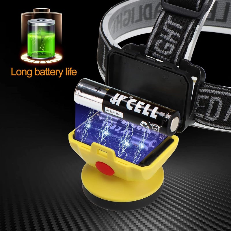 JGA JOGGING ARM LED Headlamp 395nm UV Black Light COB White Color Headlight 2 in 1 Lightweight Suit for Home Outdoor Camping Pet Urine Stains Fishing Inspection Jogging Emergency Scorpion 2pcs - Image 3
